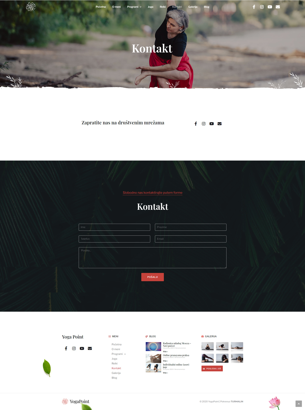 Yoga Point: Kontakt