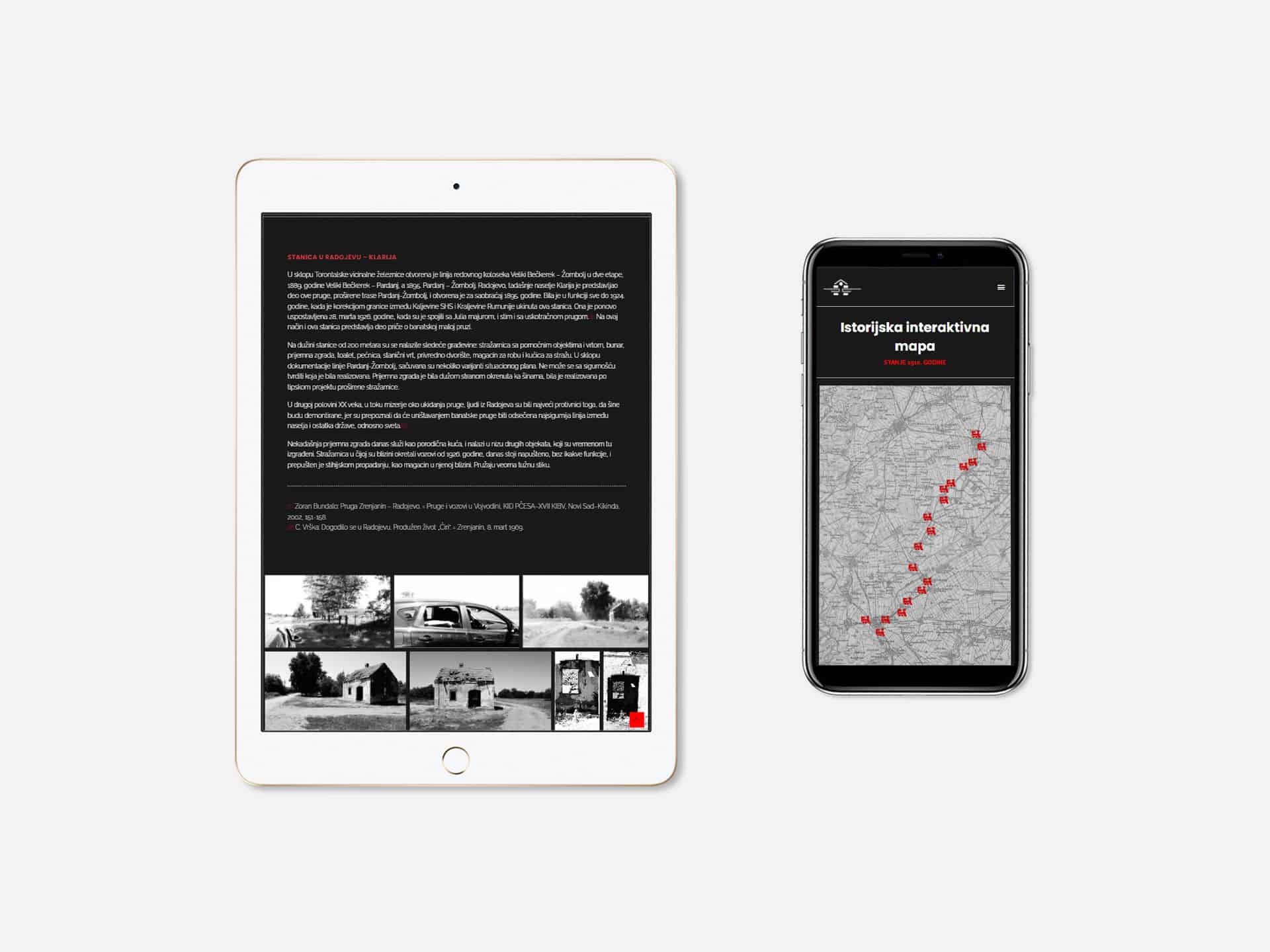 Banatska mala pruga: iPad&iPhone