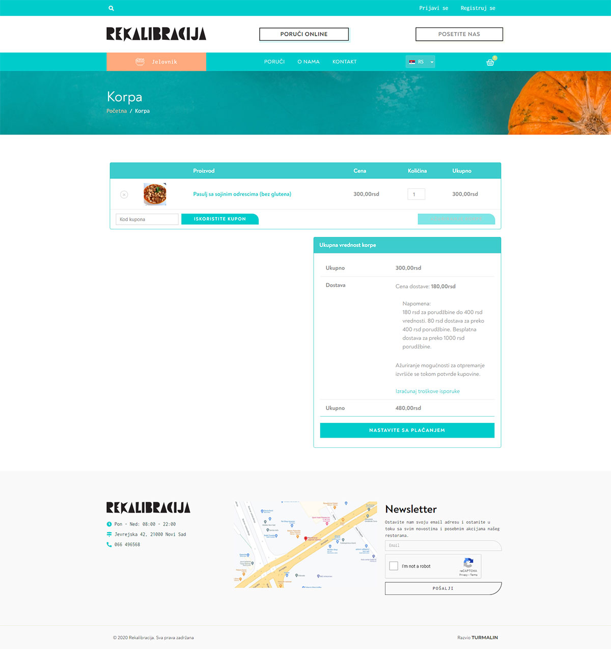 Rekalibracija: Korpa
