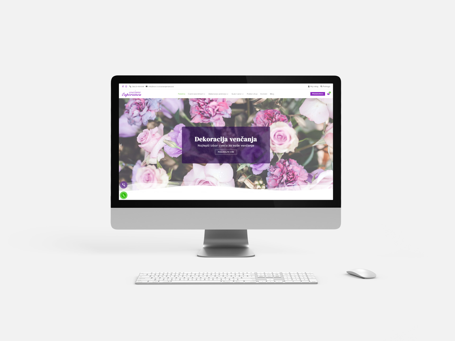 Cvećara Esperanca: iMac